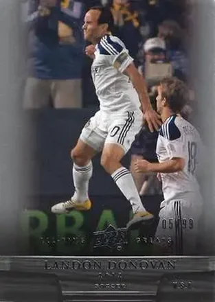 2012 Upper Deck All-Time Greats #34 - Landon Donovan - Los Angeles Galaxy