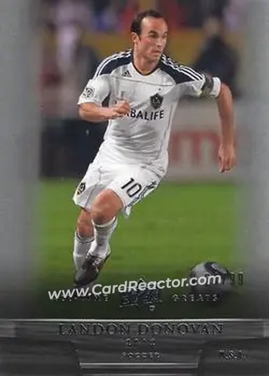2012 Upper Deck All-Time Greats #36 - Landon Donovan - Los Angeles Galaxy - Front