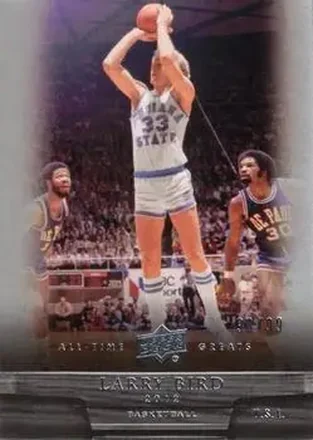 2012 Upper Deck All-Time Greats #39 - Larry Bird - Indiana State Sycamores