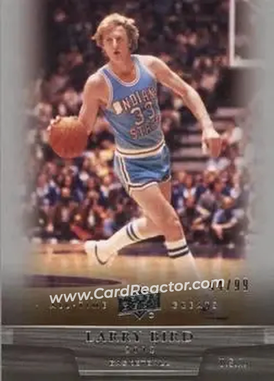 2012 Upper Deck All-Time Greats #41 - Larry Bird - Indiana State Sycamores - Front