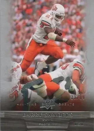 2012 Upper Deck All-Time Greats #49 - Barry Sanders - Oklahoma State Cowboys