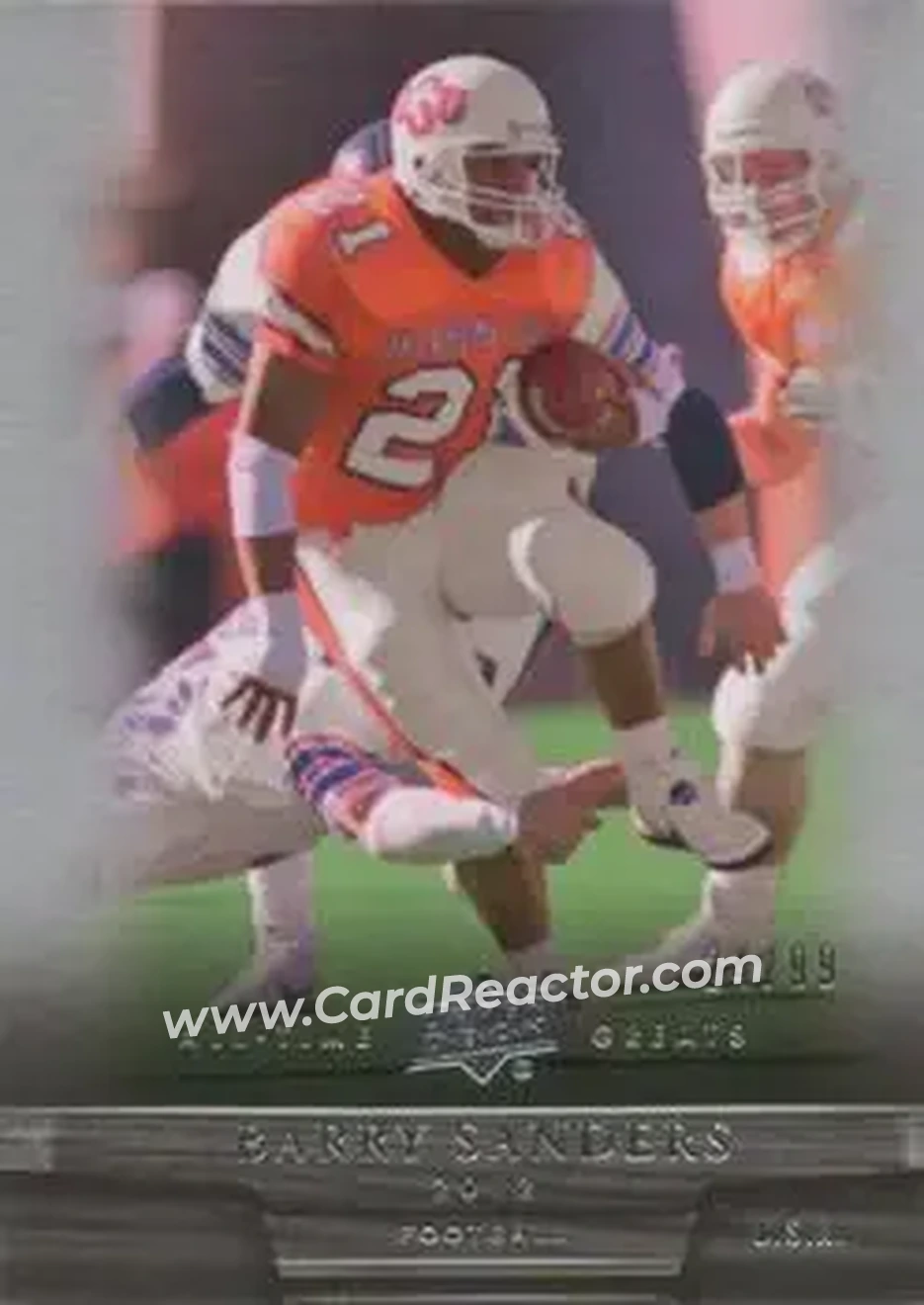 2012 Upper Deck All-Time Greats #51 - Barry Sanders - Oklahoma State Cowboys - Front