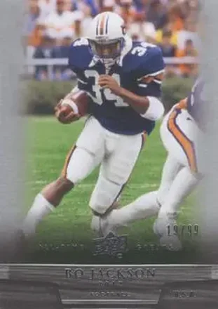 2012 Upper Deck All-Time Greats #77 - Bo Jackson - Auburn Tigers