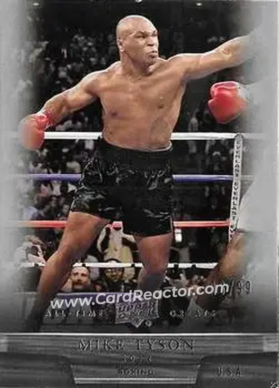 2012 Upper Deck All-Time Greats #92 - Mike Tyson - Front