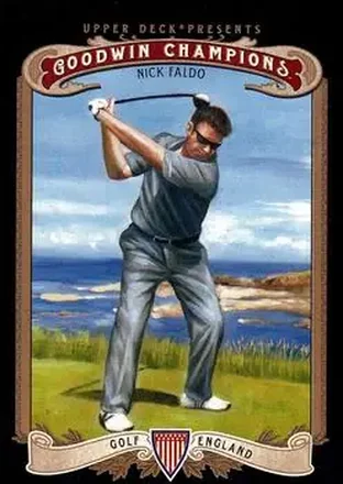 2012 Upper Deck Goodwin Champions #9 - Nick Faldo