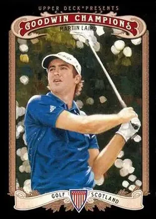 2012 Upper Deck Goodwin Champions #14 - Martin Laird