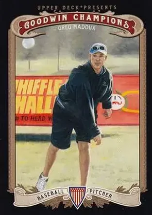 2012 Upper Deck Goodwin Champions #22 - Greg Maddux