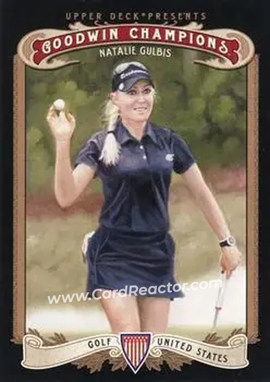 2012 Upper Deck Goodwin Champions #24 - Natalie Gulbis - Front