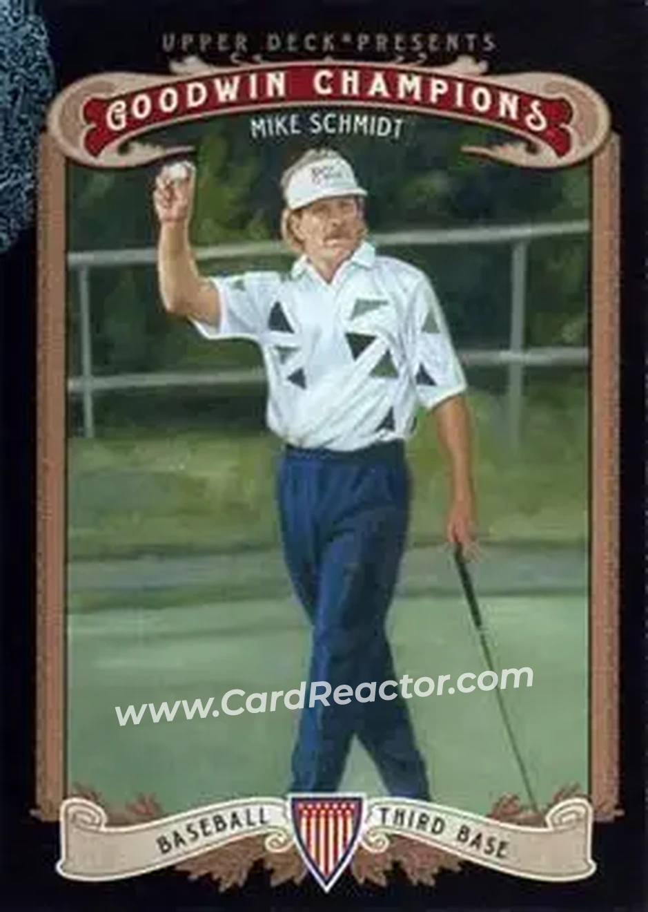 2012 Upper Deck Goodwin Champions #27 - Mike Schmidt - Front