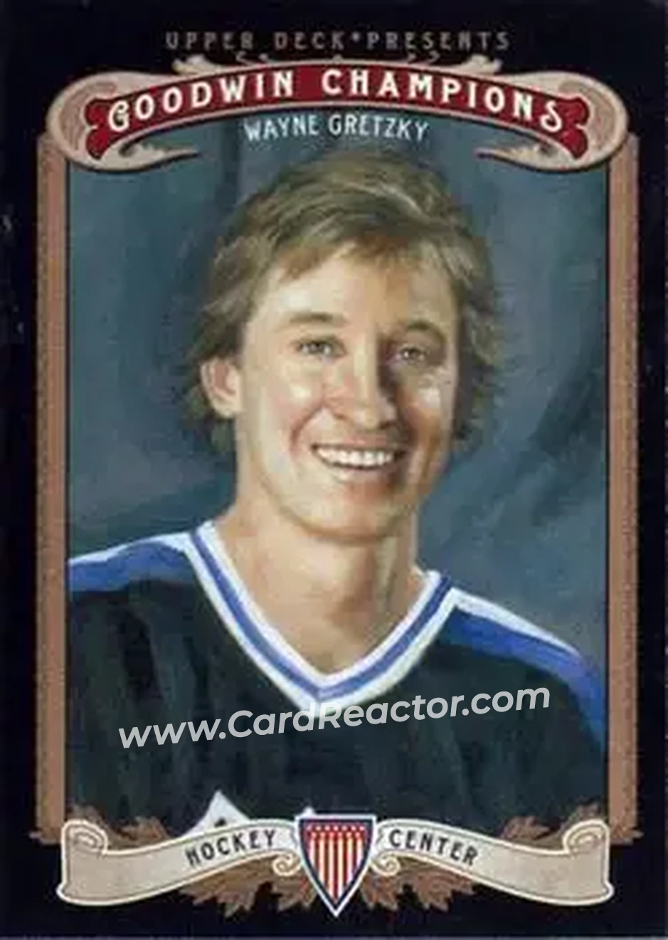 2012 Upper Deck Goodwin Champions #32 - Wayne Gretzky - Front 2012 Upper Deck Goodwin Champions #32 - Wayne Gretzky - Front