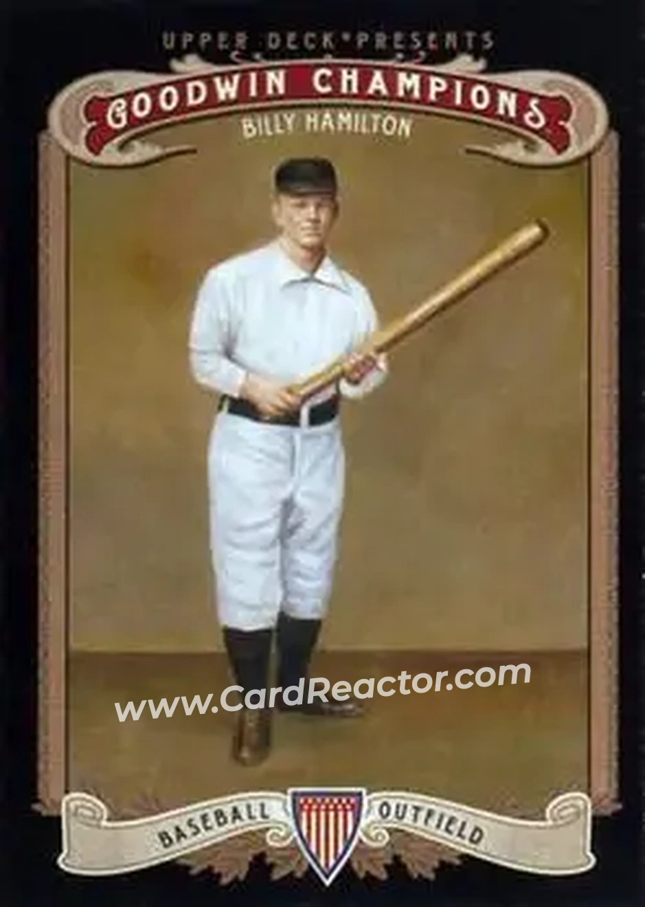 2012 Upper Deck Goodwin Champions #38 - Billy Hamilton - Front