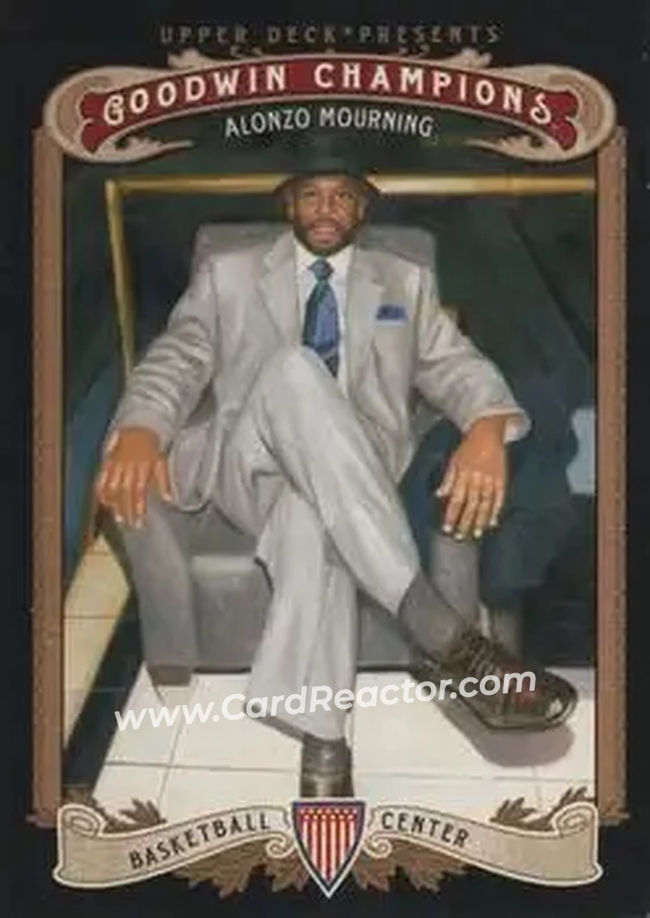 2012 Upper Deck Goodwin Champions #41 - Alonzo Mourning - Front 2012 Upper Deck Goodwin Champions #41 - Alonzo Mourning - Front