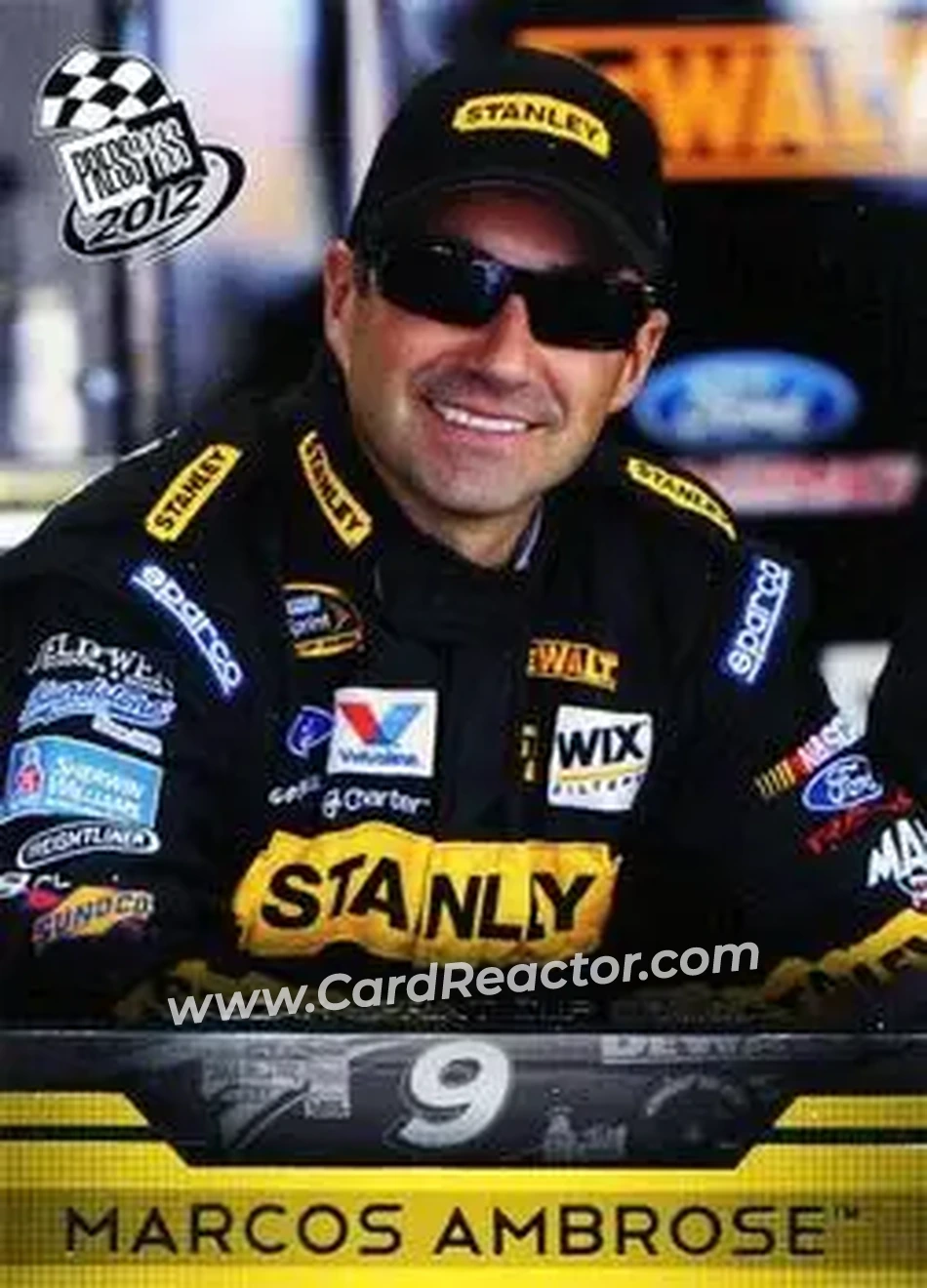 2012 Press Pass #2 - Marcos Ambrose - Richard Petty Motorsports - Front