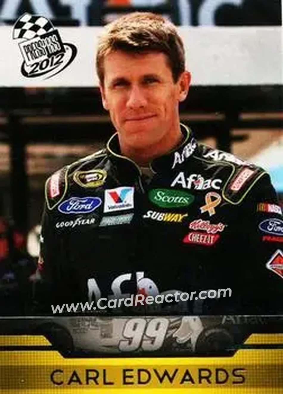 2012 Press Pass #11 - Carl Edwards - Roush Fenway Racing - Front