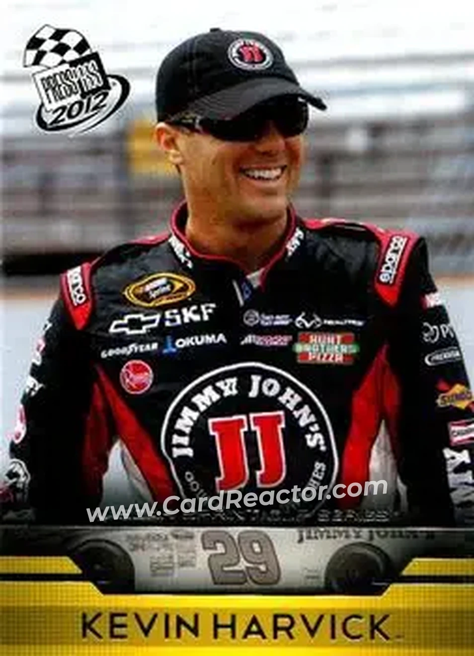 2012 Press Pass #16 - Kevin Harvick - Richard Childress Racing - Front