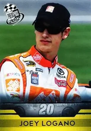 2012 Press Pass #23 - Joey Logano - Joe Gibbs Racing