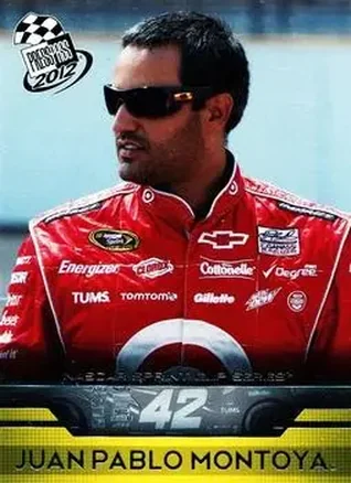2012 Press Pass #28 - Juan Pablo Montoya - Earnhardt-Ganassi Racing