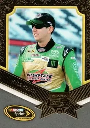 2012 Press Pass Fanfare #10 - Kyle Busch - Joe Gibbs Racing
