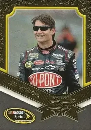2012 Press Pass Fanfare #17 - Jeff Gordon - Hendrick Motorsports