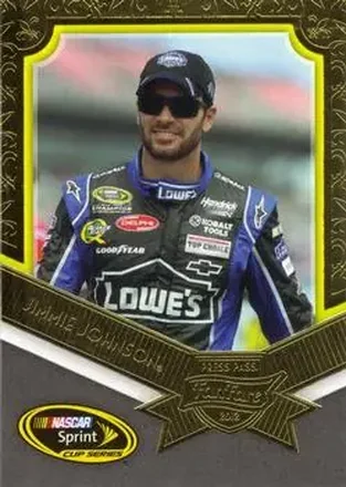 2012 Press Pass Fanfare #20 - Jimmie Johnson - Hendrick Motorsports