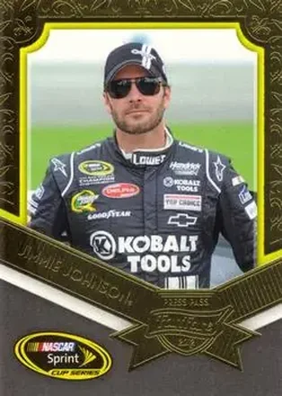 2012 Press Pass Fanfare #21 - Jimmie Johnson - Hendrick Motorsports