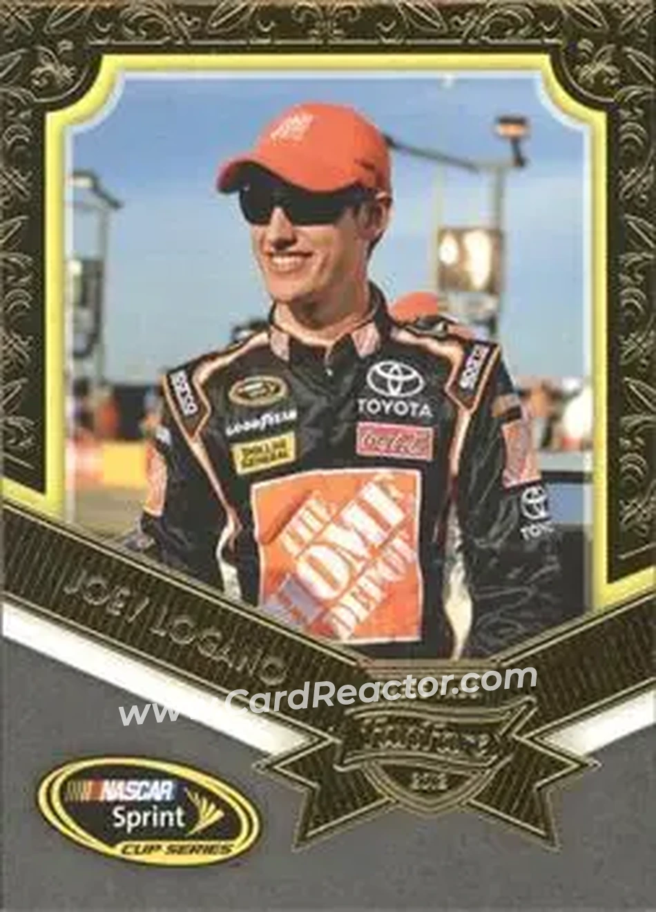 2012 Press Pass Fanfare #26 - Joey Logano - Joe Gibbs Racing - Front