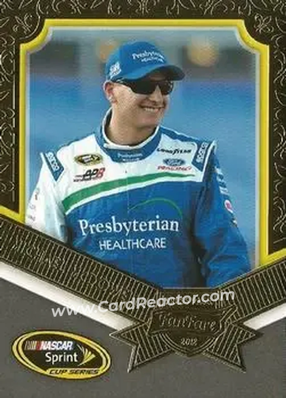 2012 Press Pass Fanfare #28 - Michael McDowell - Phil Parsons Racing - Front
