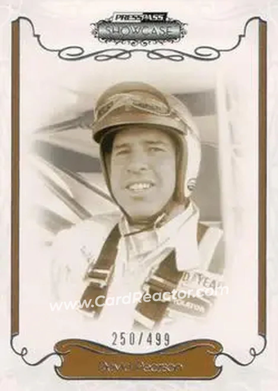 2012 Press Pass Showcase #29 - David Pearson - Wood Brothers Racing - Front