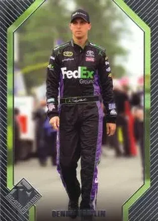 2012 Press Pass Total Memorabilia #12 - Denny Hamlin - Joe Gibbs Racing