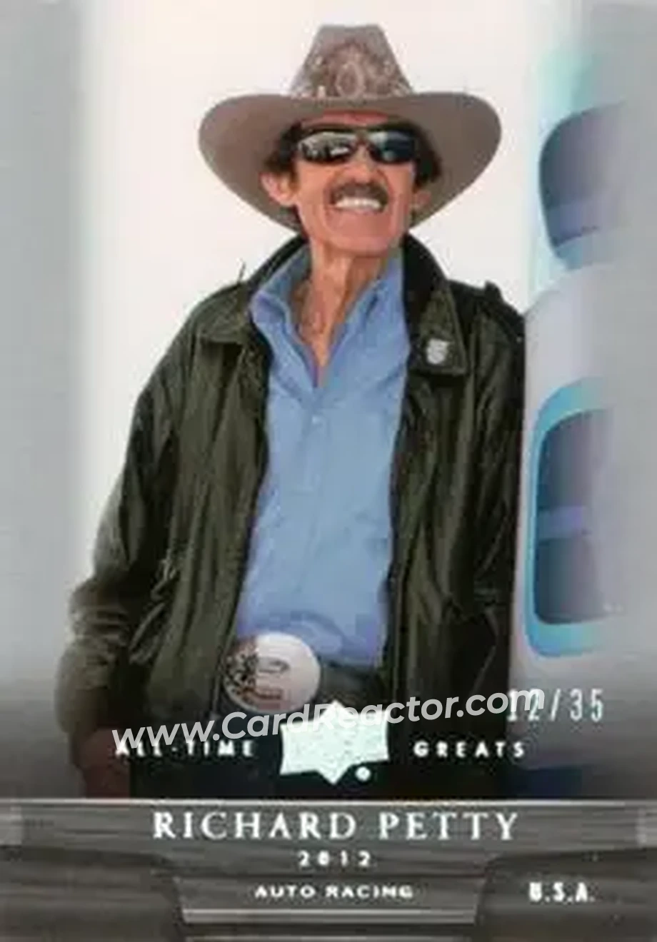 2012 Upper Deck All-Time Greats - Silver Spectrum #58 - Richard Petty - Front