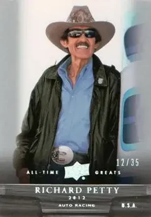 2012 Upper Deck All-Time Greats - Silver Spectrum #58 - Richard Petty