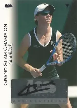 2012 Ace Authentic Grand Slam 3 #6 - Cara Black