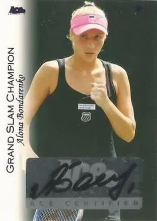 2012 Ace Authentic Grand Slam 3 #7 - Alona Bondarenko