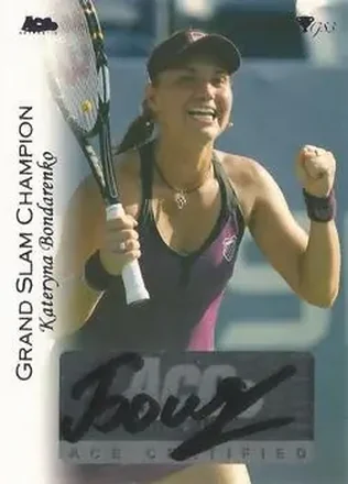 2012 Ace Authentic Grand Slam 3 #8 - Kateryna Bondarenko