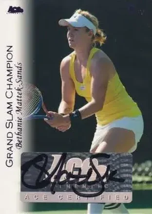 2012 Ace Authentic Grand Slam 3 #32 - Bethanie Mattek-Sands