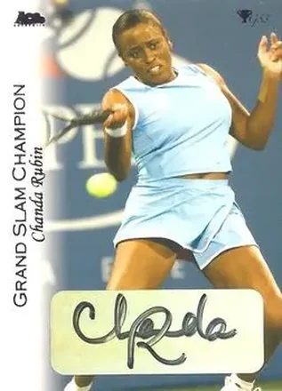 2012 Ace Authentic Grand Slam 3 #44 - Chanda Rubin