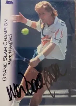 2012 Ace Authentic Grand Slam 3 #52 - Mark Woodforde