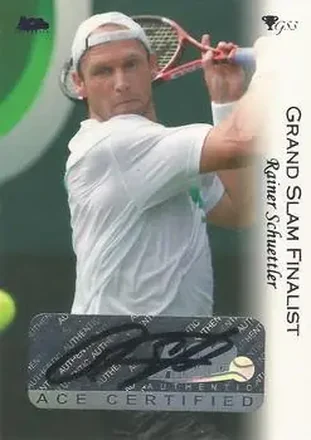 2012 Ace Authentic Grand Slam 3 #64 - Rainer Schuttler