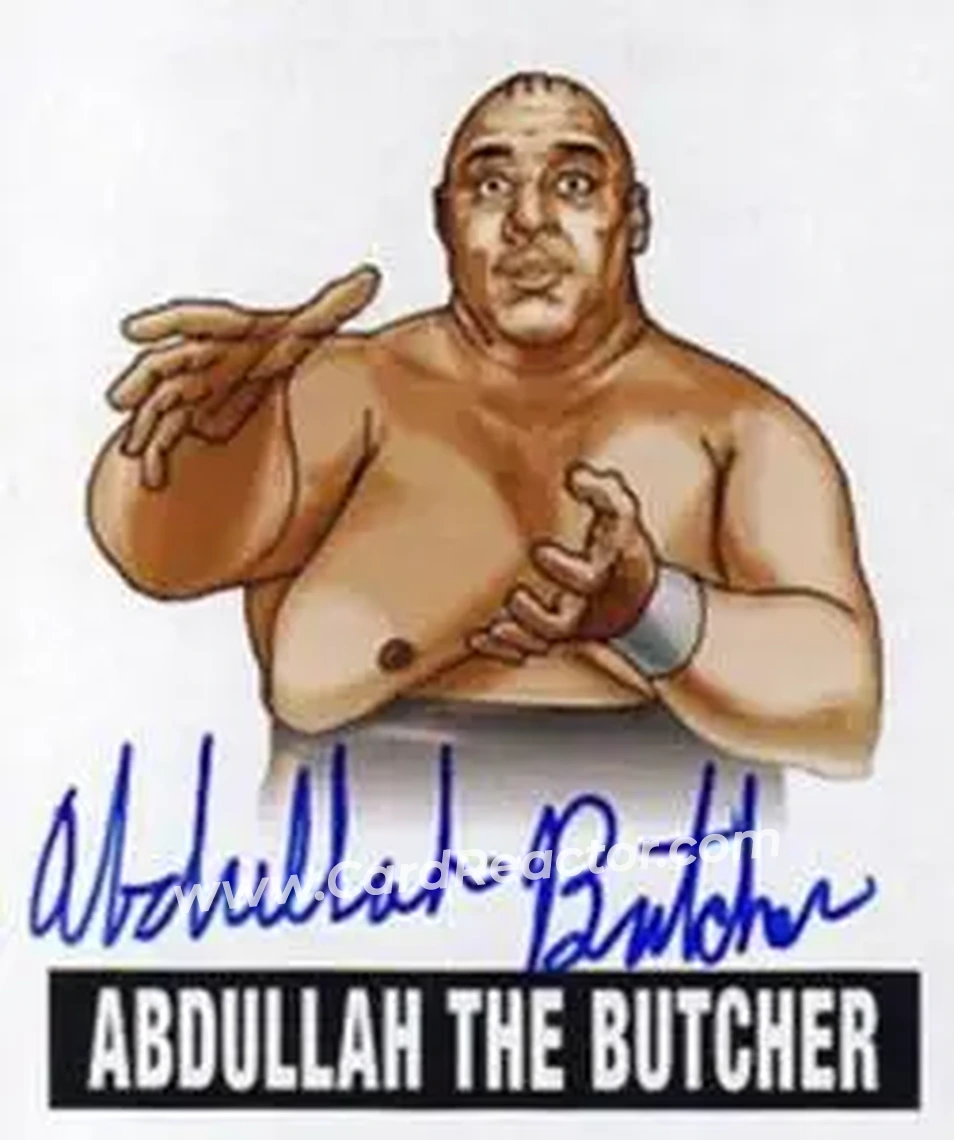 2012 Leaf Originals #ATB - Abdullah The Butcher - Front