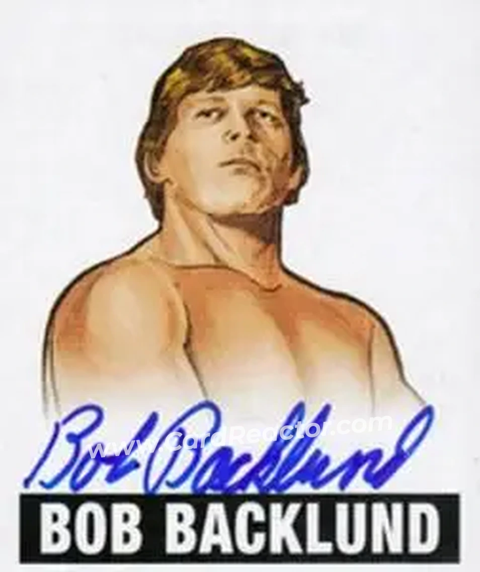 2012 Leaf Originals #BB1 - Bob Backlund - Back