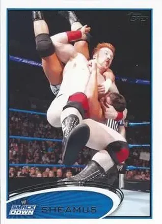 2012 Topps WWE #4 - Sheamus