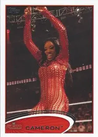 2012 Topps WWE #9 - Cameron