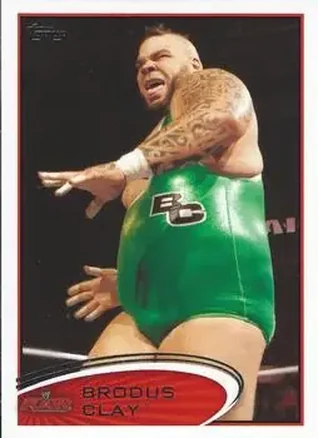 2012 Topps WWE #13 - Brodus Clay