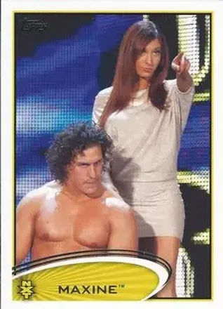 2012 Topps WWE feature card