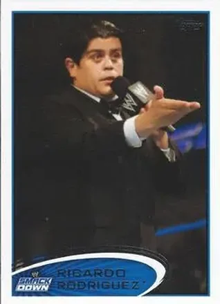 2012 Topps WWE feature card