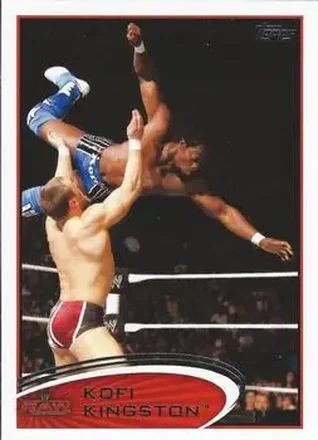 2012 Topps WWE #23 - Kofi Kingston