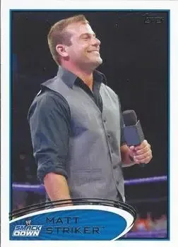 2012 Topps WWE feature card