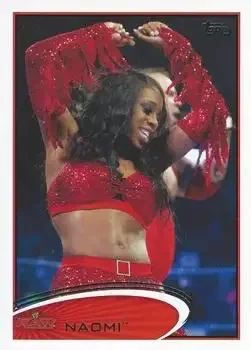 2012 Topps WWE feature card