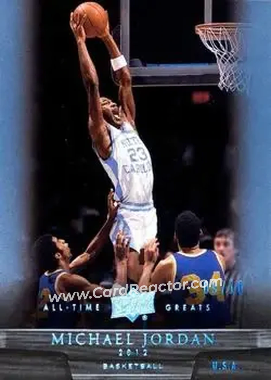 2012 Upper Deck All-Time Greats - Platinum #6 - Michael Jordan - Front