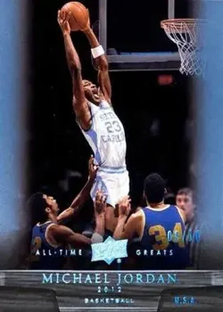 2012 Upper Deck All-Time Greats - Platinum #6 - Michael Jordan